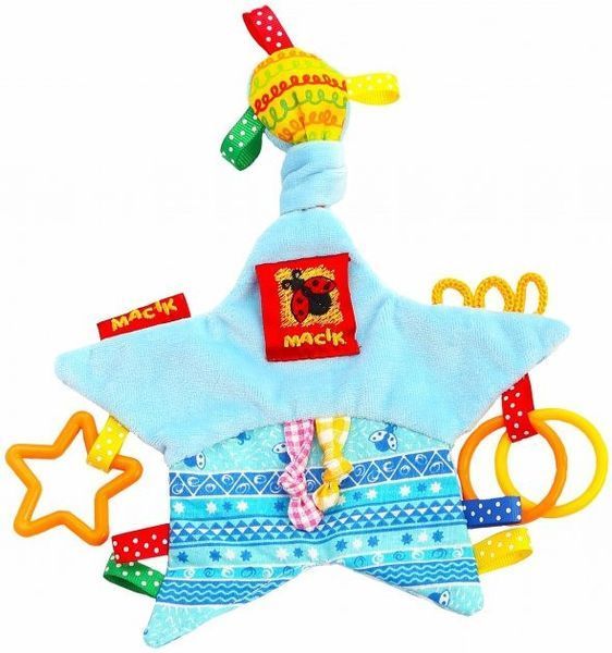 Забавка-підвіска "Зірочка з кільцями" МС 030602-02 МС 030602-02 фото