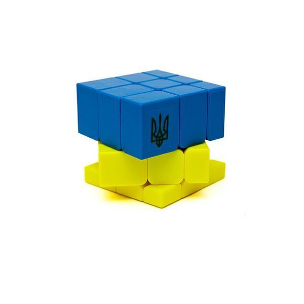 Головоломка Розумний кубик SCU333 "Прапор України" (Bicolor Bump Smart Cube "Ukraine") SCU333 фото