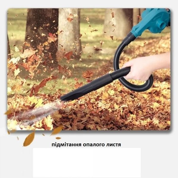 Бездротовий портативний повітровід подвійного призначення з повітродувкою Machine for cleaning 2 акумулятори NNML22 фото