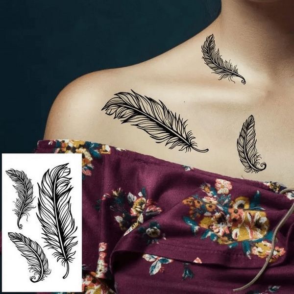 Набір дитячих тимчасових татуювань "Чорні міні №4" black-tattoo-mini-set-4-H black-tattoo-mini-set-4-H фото