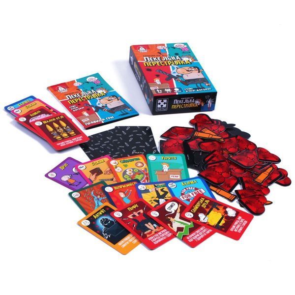 Настільна гра "Пекельна перестрілка" Vladi Toys VT8077-17 українська мова VT8077-17 фото