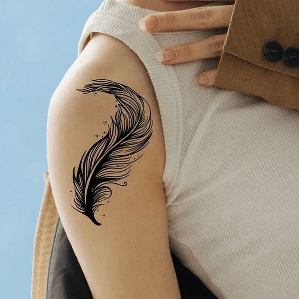 Набір дитячих тимчасових татуювань "Чорні міні №4" black-tattoo-mini-set-4-H black-tattoo-mini-set-4-H фото