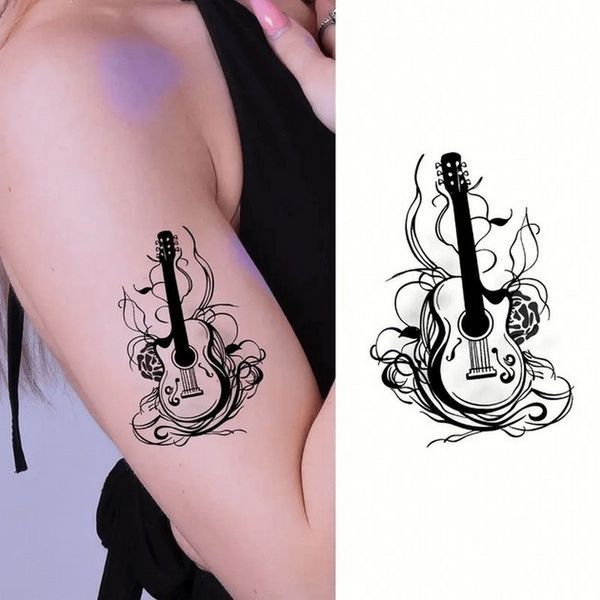 Набір дитячих тимчасових татуювань "Чорні міні №4" black-tattoo-mini-set-4-H black-tattoo-mini-set-4-H фото