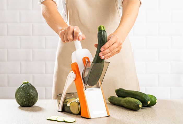 Мультислайсер тертка для овочів Brava Spring Slicer 9462 9462 фото