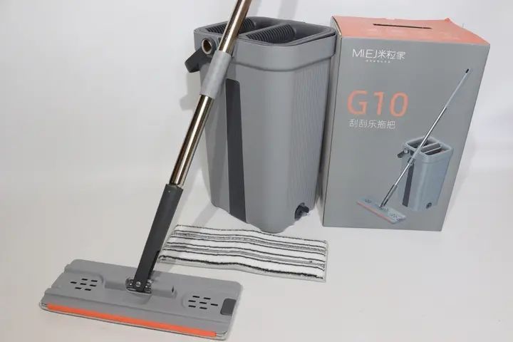 Швабра з відром 10л та автоматичним вертикальним віджимом G10 G10 фото