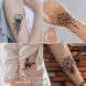 Набір дитячих тимчасових татуювань "Чорні міні №4" black-tattoo-mini-set-4-H black-tattoo-mini-set-4-H фото 8