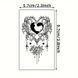 Набір дитячих тимчасових татуювань "Чорні міні №4" black-tattoo-mini-set-4-H black-tattoo-mini-set-4-H фото 2