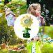 Мильні бульбашки Flower Bubble Machine BJC-5A(Bear-Yellow) зі світлом BJC-5A(Bear-Yellow) фото 5