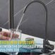 Кухонна мийка з неіржавкої сталі 75&times;46 см із висувним змішувачем і 3 режимами подавання води "Водоспад" RK RK7546 фото 7