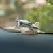 Креативний автомобільний освіжувач, ароматизатор повітря у вигляді літака з пропелером, що обертається, від сонячної панелі AS2448 фото 3