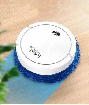 Пилосос-робот круглий акумуляторний 3 в 1 Vacuum 8088 cleaner LY-541 2053131 фото