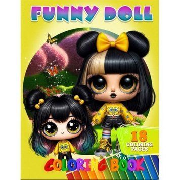 Розмальовка для дітей Funny Doll А05122405 формат А4 А05122405 фото