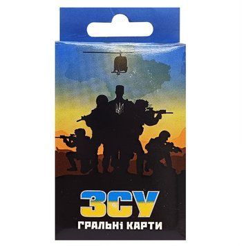Карти гральні ЗСУ 30286 українською мовою 30286 фото