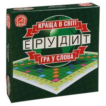 Настільна гра Ерудит. Гра в слова Arial 910107 укр. мовою 910107 фото