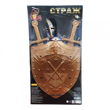 Набір "Страж" 21234 Щит, 2 меча Gold 21234(Gold) фото