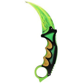 Ніж дерев'яний сувенірний "SO-2 КЕРАМБІТ DRAGON GLASS ІЗУМРУД" SO2CARDE SO2CARDE фото