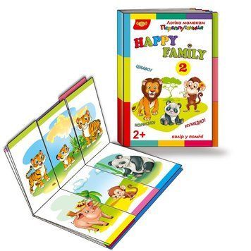 Дитяча розвивальна книжечка "Плутанина Happy Family 2" 595128 595128 фото