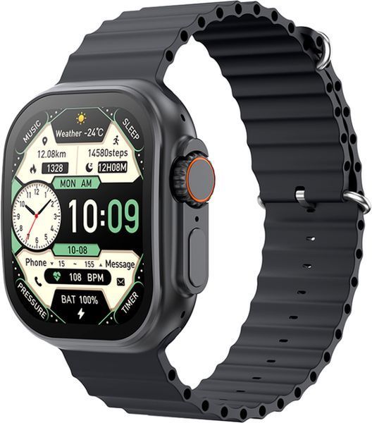 Смарт годинник ULTRA 1-1 Smart Watch 49mm зелений pan14411/4 фото