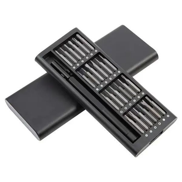 Набір викруток 25 в 1 магнітні Біти Phillips Torx Hex Precision DIY розбірний мінікейс VEN15410C фото
