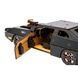 Дерев'яний 3D конструктор "Fast Furious" Puz-62519, 125 деталей, чорний Puz-62519 фото 4