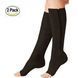 Компресійні гольфи Zip Sox, шкарпетки від варикозу Бежеві 8011319/2 фото 7