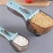 Регульовані пластикові мірні ложки 2 штуки Adjustable measuring spoon mu8873567 фото 7