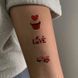 Набір тимчасових тату "Любов № 2" Love-tattoo-mini-set-2-10, 12 х 7 см 10 шт Love-tattoo-mini-set-2-10 фото 5