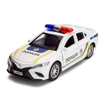 Автомодель дитяча Toyota Camry Поліція TechnoDrive KM250416 масштаб 1:43 KM250416 фото