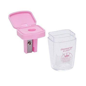 Точилка для олівців DAIMARSE DMS-082(Pink) з контейнером DMS-082(Pink) фото