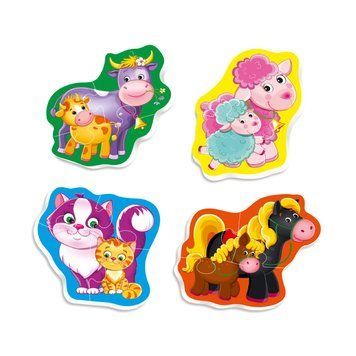 Дитячі пазли Baby Puzzle "Мама та малюк" Vladi toys VT1106-97 VT1106-97 фото