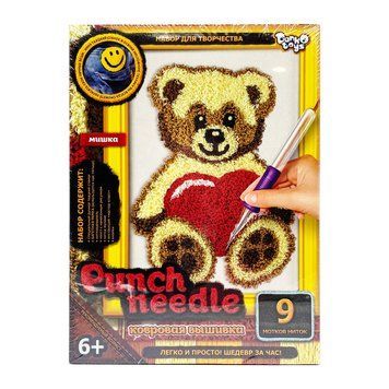 Набір для творчості "Punch Needle: Мишка" PN-01-05 килимова вишивка PN-01-05 фото