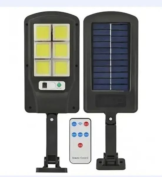 Вуличний ліхтар на стовп із пультом на сонячних батареях Solar Light 6COB 6COB фото
