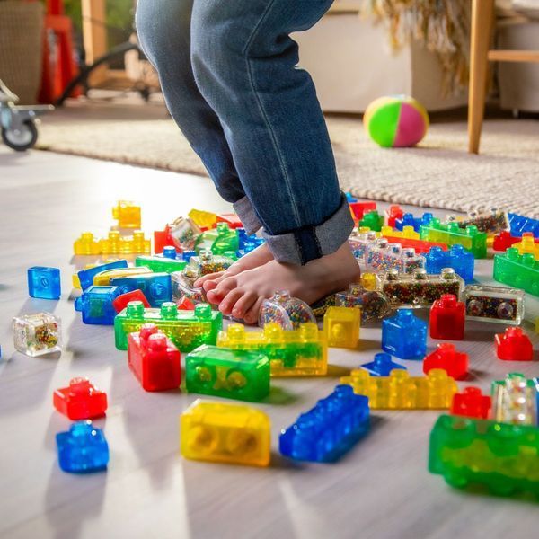 Дитячий сенсорний конструктор "Стартовий набір" Jelly Blox 931691, 11 деталей 931691 фото