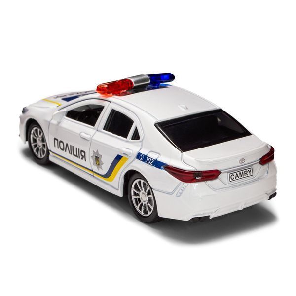 Автомодель дитяча Toyota Camry Поліція TechnoDrive KM250416 масштаб 1:43 KM250416 фото