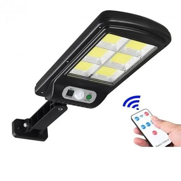 Вуличний ліхтар на стовп із пультом на сонячних батареях Solar Light 6COB 6COB фото