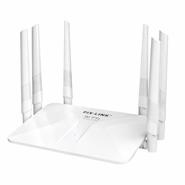 Домашній бездротовий Wi-Fi-маршрутизатор PIX-LINK 300M Wireless-N Router 2.4GHz Jam1353 фото