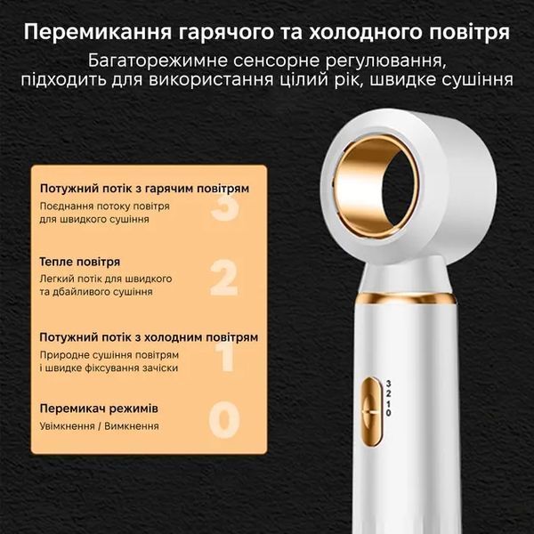 Фен для волосся 3 в 1 швидке сушіння 3-in-1 curling iron AND LY-945 2054259 фото