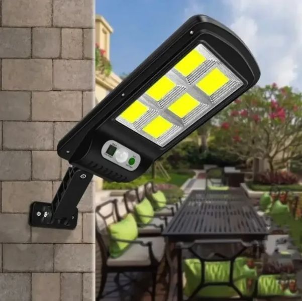 Вуличний ліхтар на стовп із пультом на сонячних батареях Solar Light 6COB 6COB фото