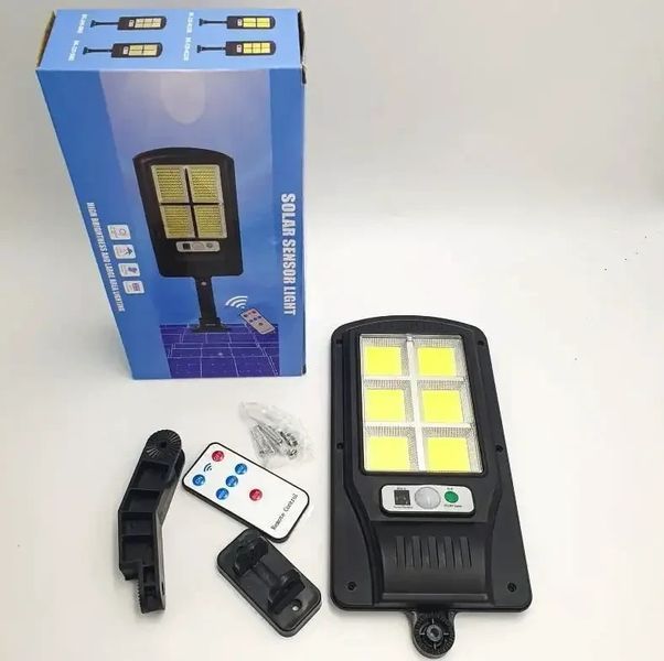Вуличний ліхтар на стовп із пультом на сонячних батареях Solar Light 6COB 6COB фото