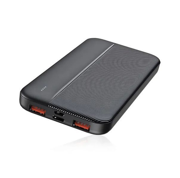 Зовнішній акумулятор Power Bank Lenyes PX163 10000 mAh li-ion два usb виходу 136х68х15 6 мм PX163 фото