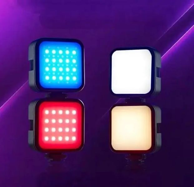 Студійна LED лампа WL-R1, 23000-7000K, освітлення для зйомки, RGB підсвічування M16451 фото