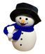 Дитячий силіконовий нічник Сніговик Snowman LJC-118 світильник акумуляторний іграшка для сну 12321 фото 4