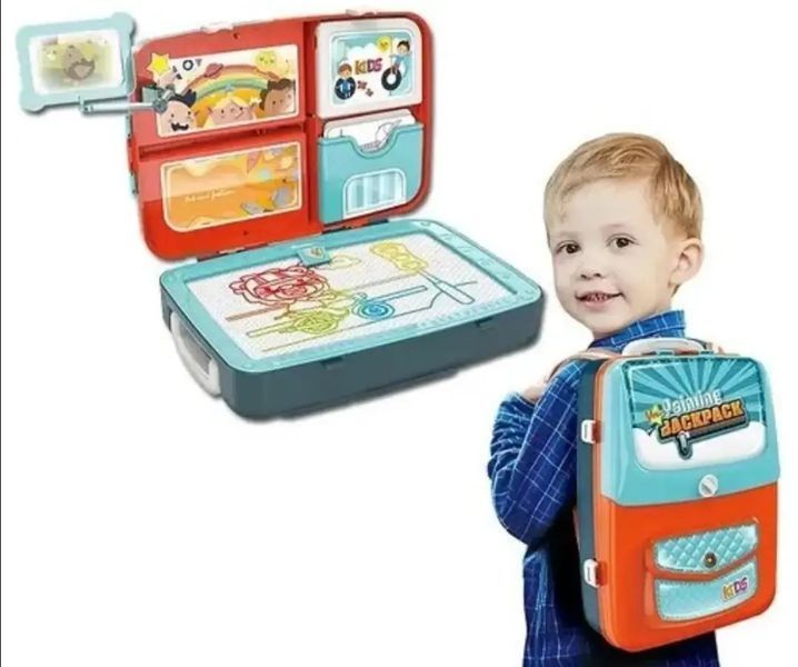 Навчальний набір для малювання у валізці Backpack Packing 3in1 2123840 фото