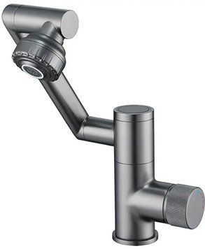 Змішувач для кухні під фільтр із гнучким зливом faucet AND938 Чорний 2053432 фото