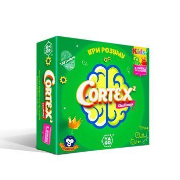 Карткова гра "Cortex 2 challenge Kids" YaGo 101007919, 90 карток, 24 фішки очок 101007919 фото