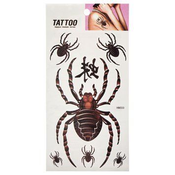 Тимчасове татуювання "Павуки Tattoo" 1020-HM333 1020-HM333 фото