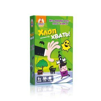 Дитяча настільна гра "Хлоп! Хвать!" VT8077-05, 54 фішки, правила гри VT8077-05 фото