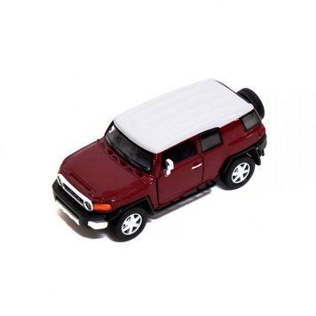Дитяча залізна машинка TOYOTA FJ CRUISER КТ5343, інерційна Червоний KT5343(Red) фото