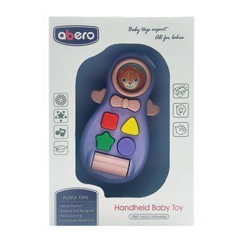 Дитячий мобільний телефон QX-9117 зі звуком Фіолетовий QX-91176E(Violet) фото