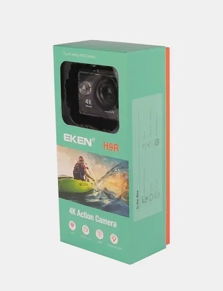 Екшн камера Eken H9R 4k Wi-Fi Black Original 205526 фото